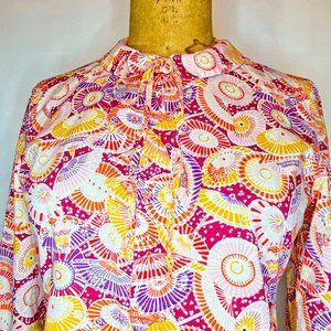 APC Umbrella Print Buttondown Top